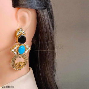 ANTIQUE FEROZA EARRINGS