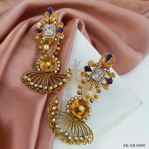 ANTIQUE FLORA EARRINGS