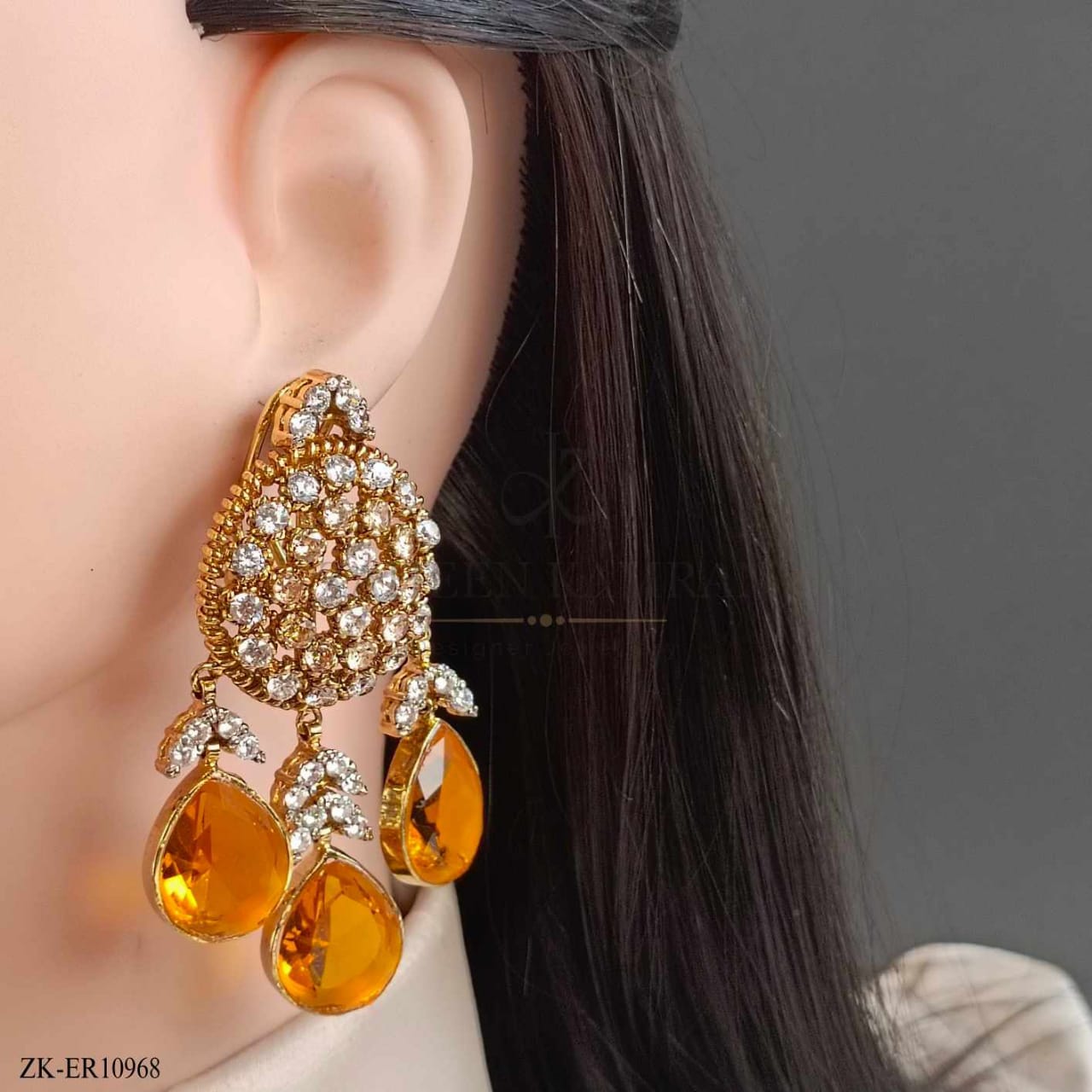 CITRINE EARRINGS