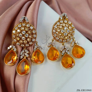 CITRINE EARRINGS