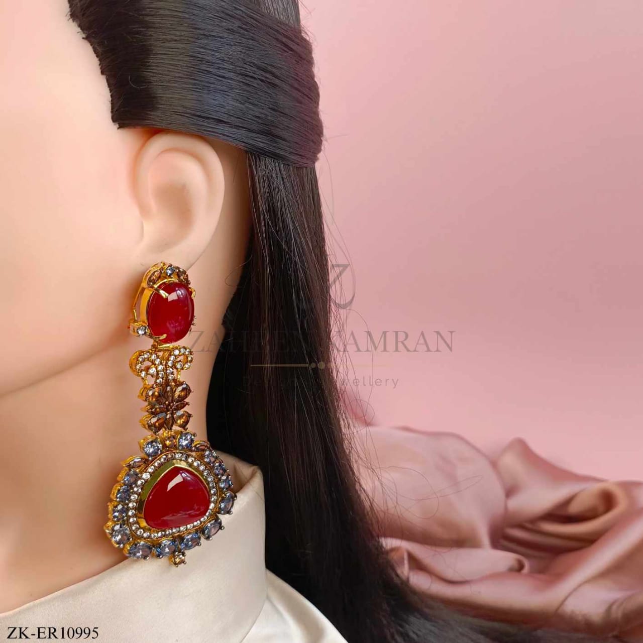 GARNET EARRINGS