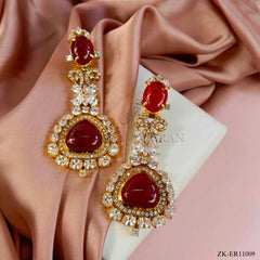 GARNET EARRINGS