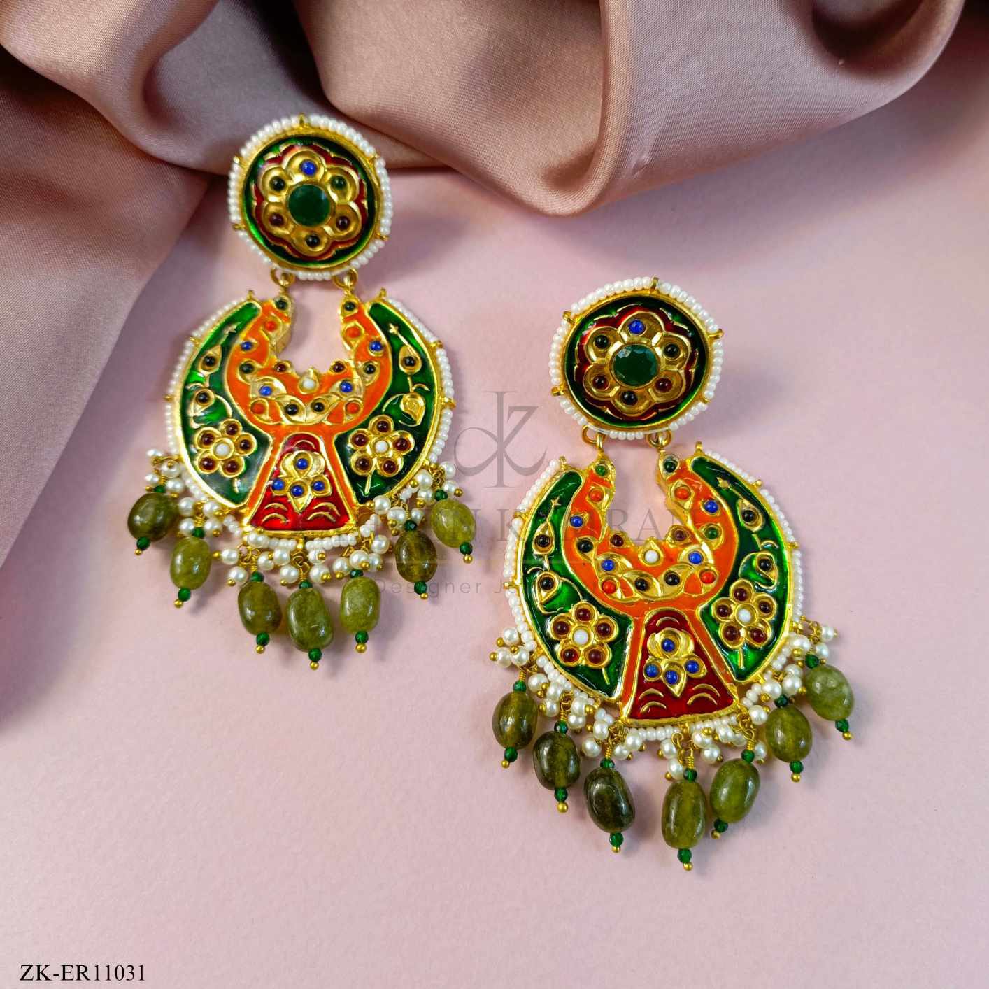 MEENAKARI EARRINGS
