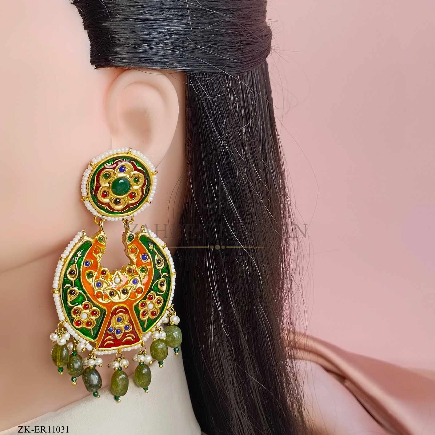 MEENAKARI EARRINGS