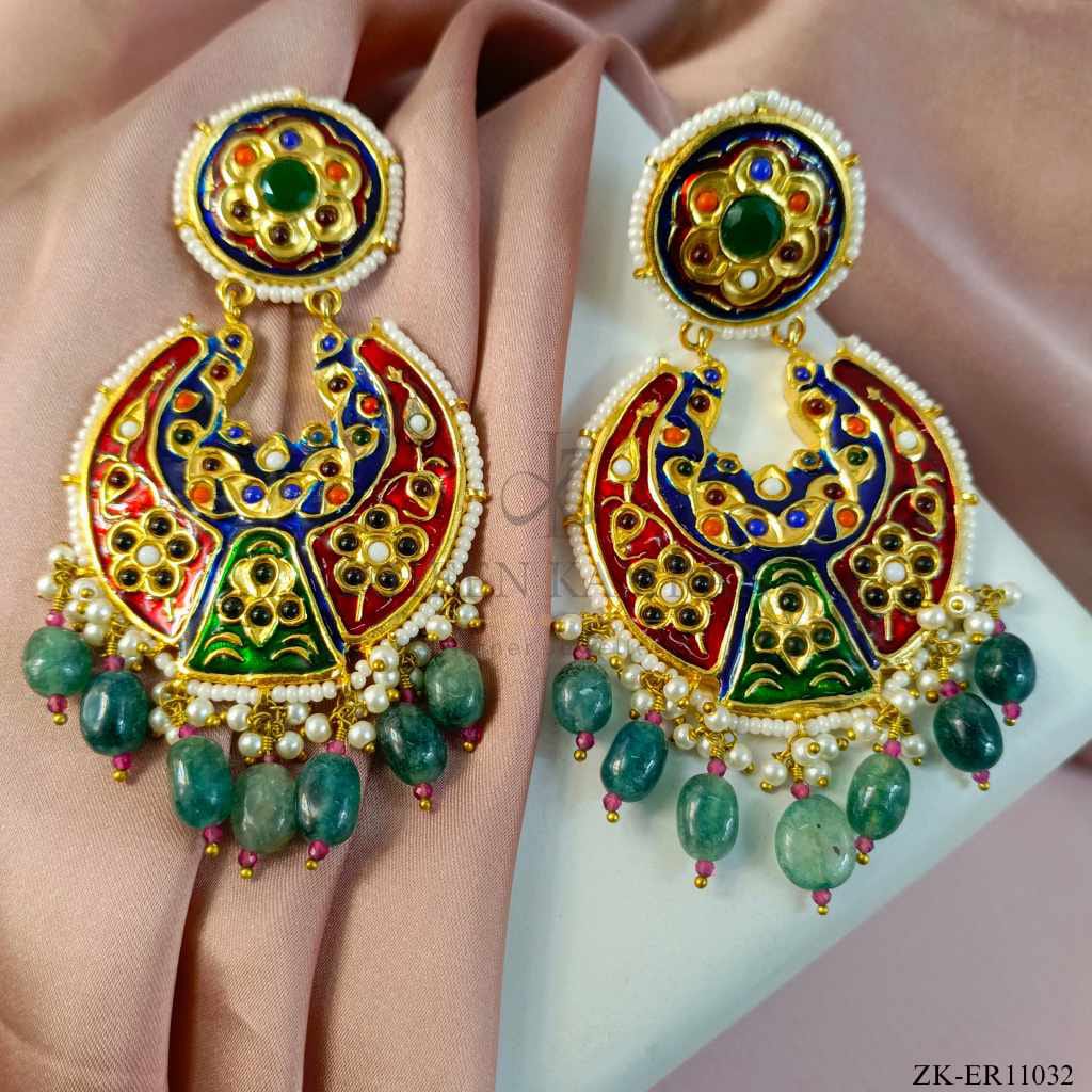 MEENAKARI EARRINGS