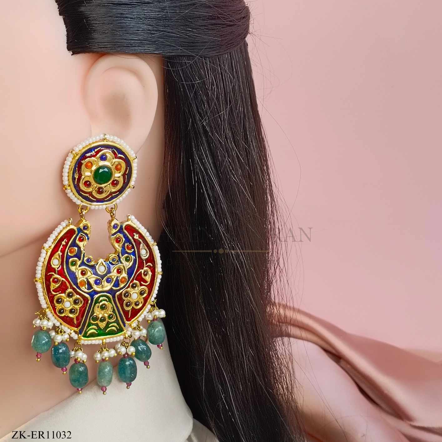 MEENAKARI EARRINGS