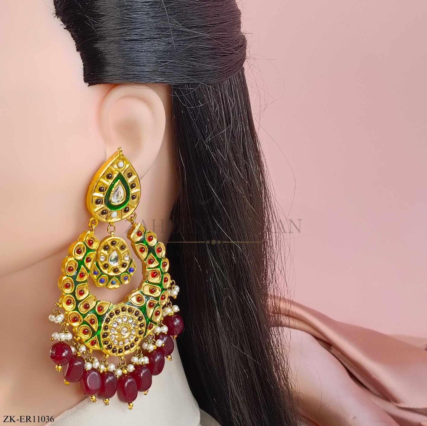 GARNET EARRINGS