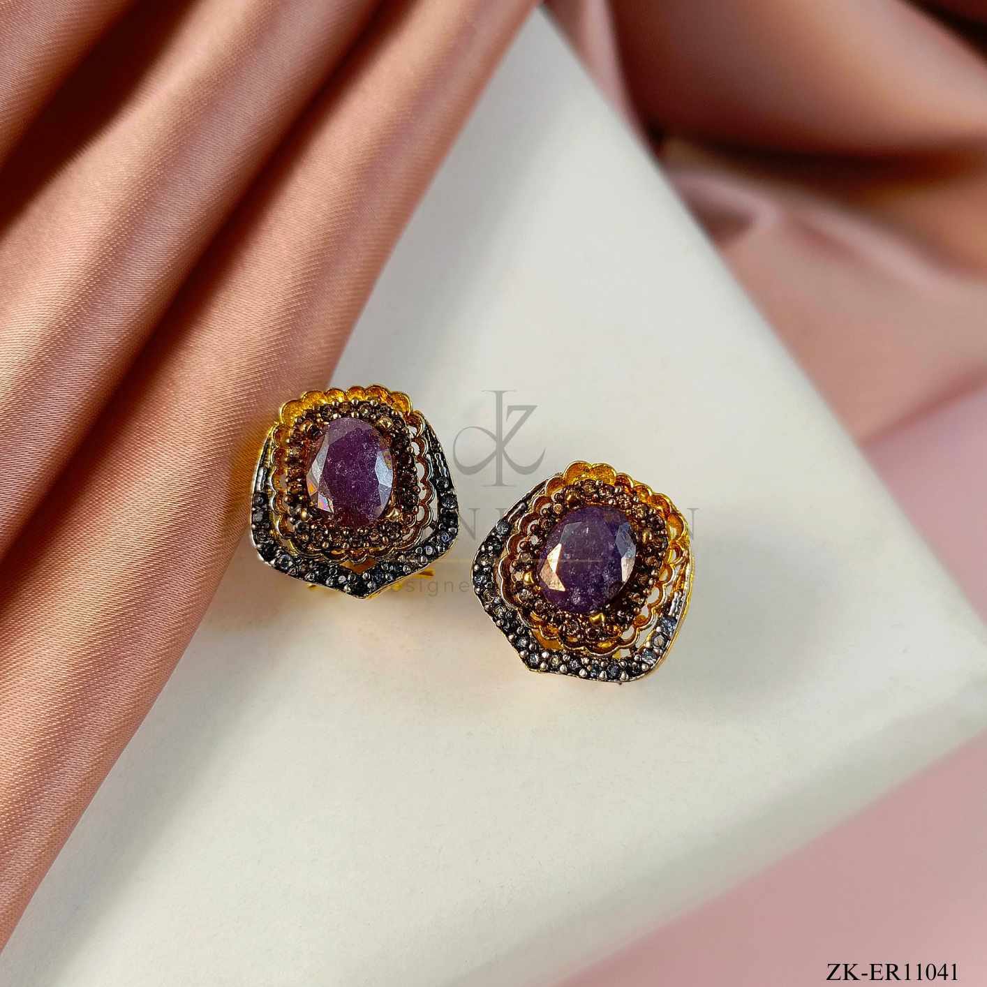 AMETHYST EARRINGS