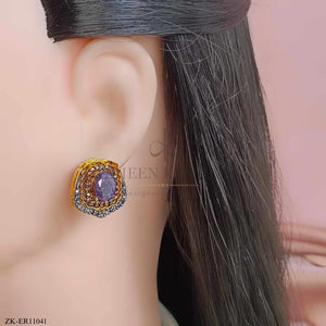 AMETHYST EARRINGS