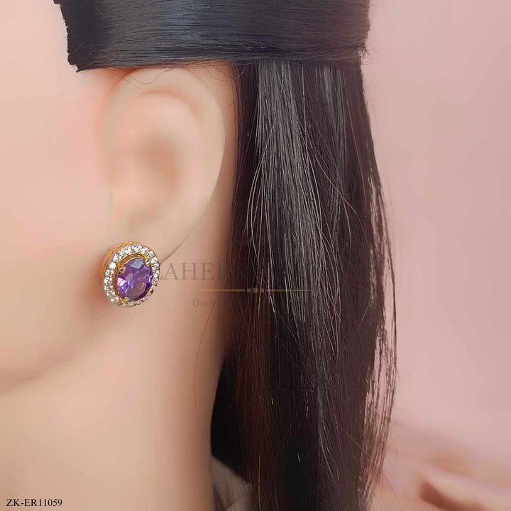 AMETHYST EARRINGS
