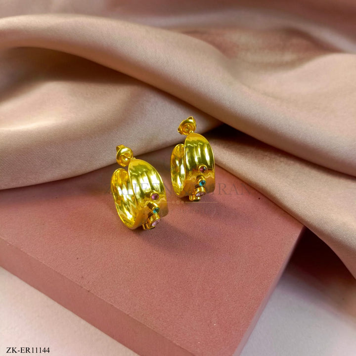 PINK STONES EARRINGS