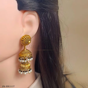 ANTIQUE SAPPHIRE EARRINGS