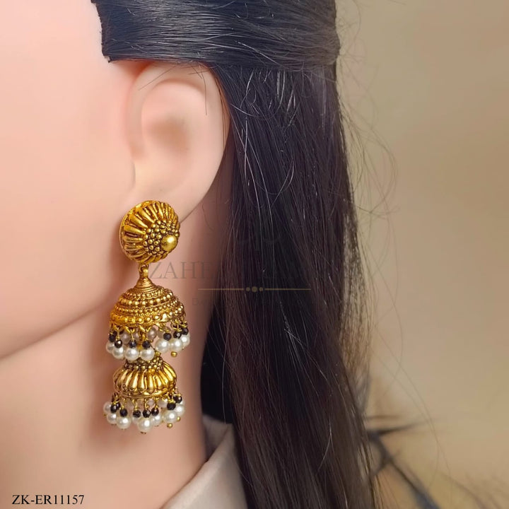 ANTIQUE SAPPHIRE EARRINGS