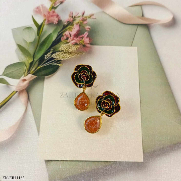 FLORAL EARRINGS