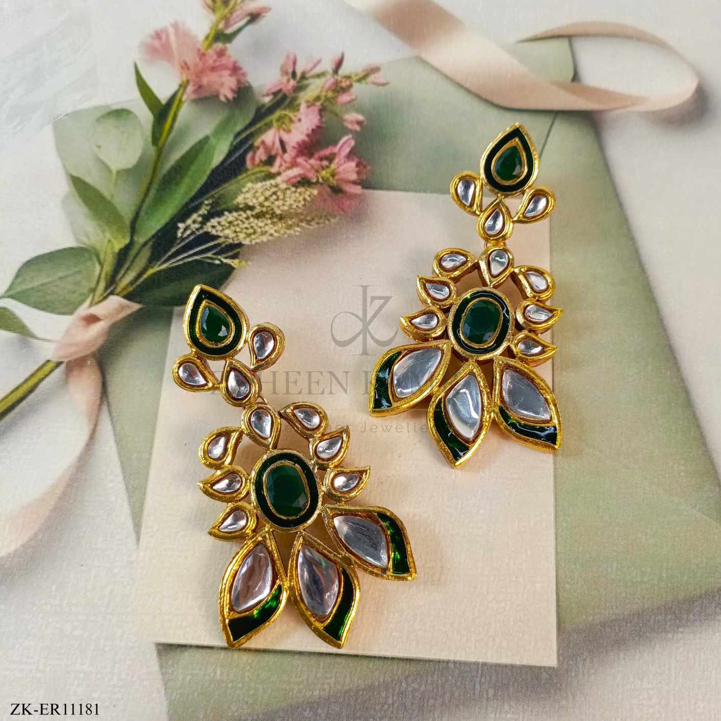 KUNDAN EARRINGS