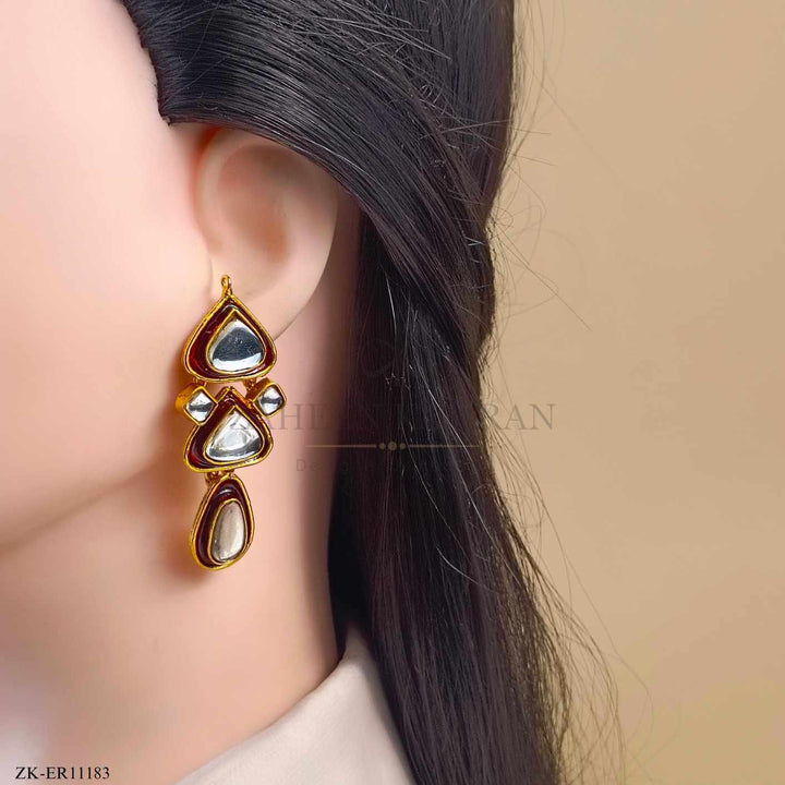 KUNDAN EARRINGS