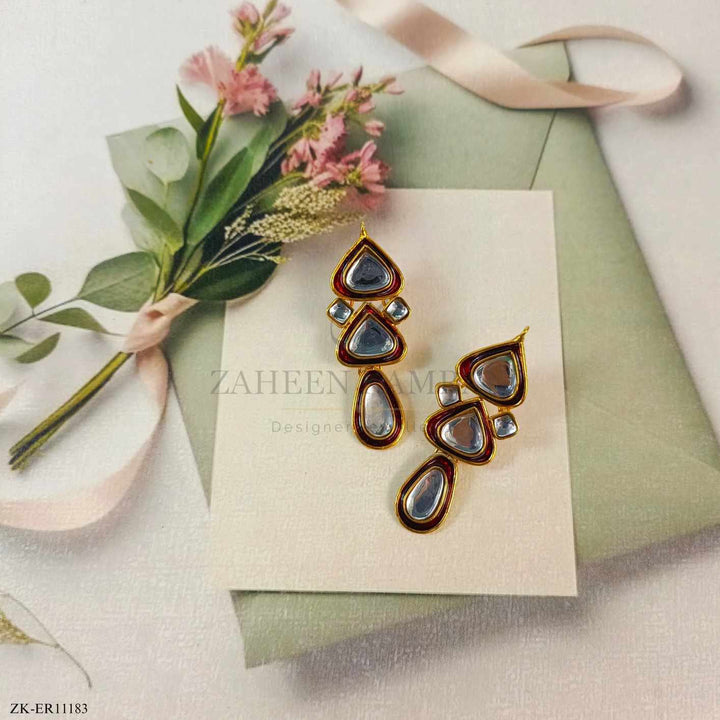KUNDAN EARRINGS