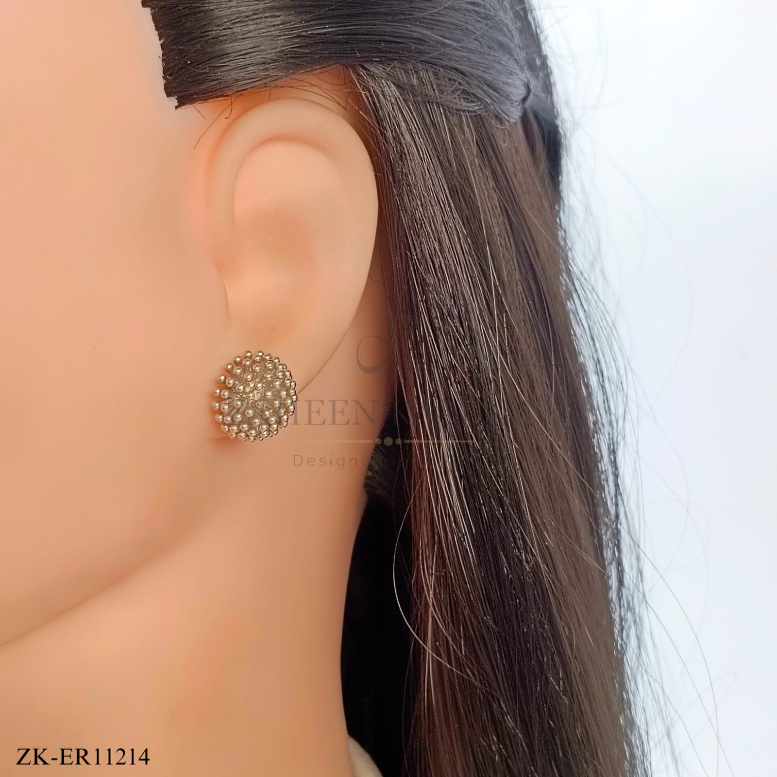 925 Silver Bloom Studs