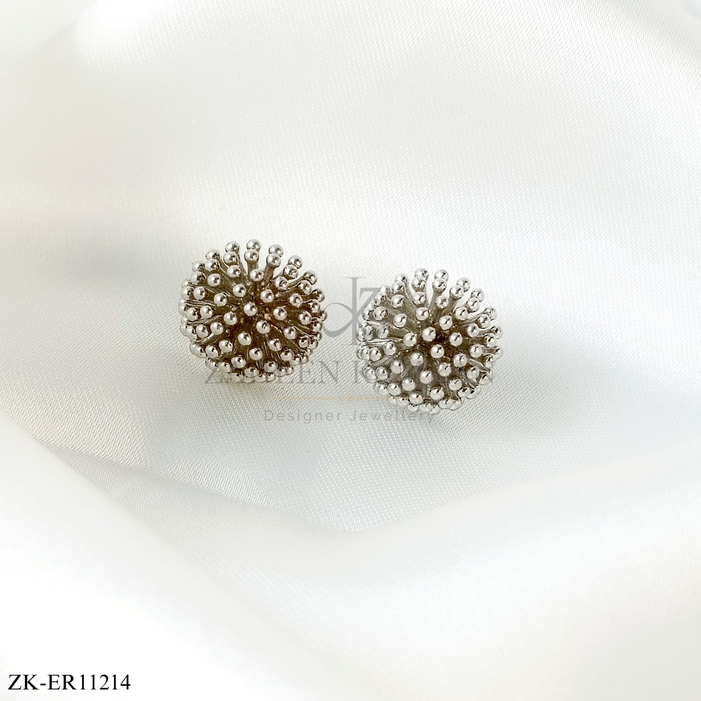 925 Silver Bloom Studs
