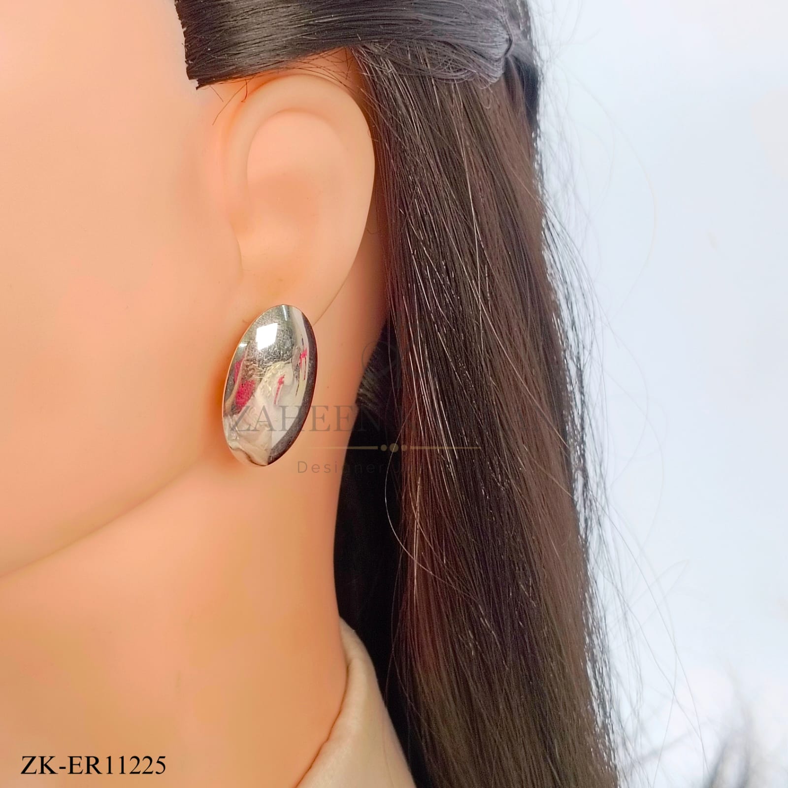 925 Classic Oval Studs