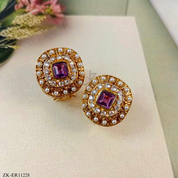AMETHYST EARRINGS