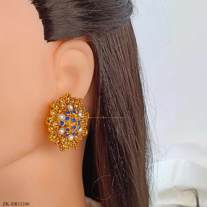 ANTIQUE SAPPHIRE EARRINGS