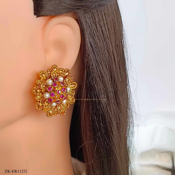 ANTIQUE RUBY EARRINGS