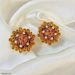 ANTIQUE RUBY EARRINGS