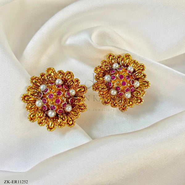ANTIQUE RUBY EARRINGS