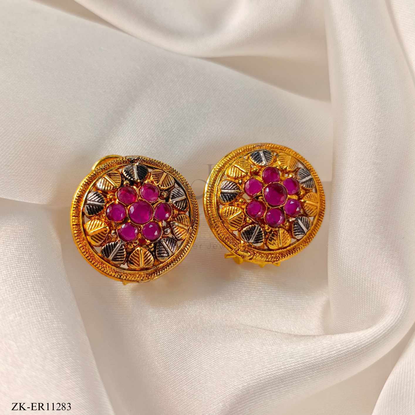 ANTIQUE RUBY EARRINGS
