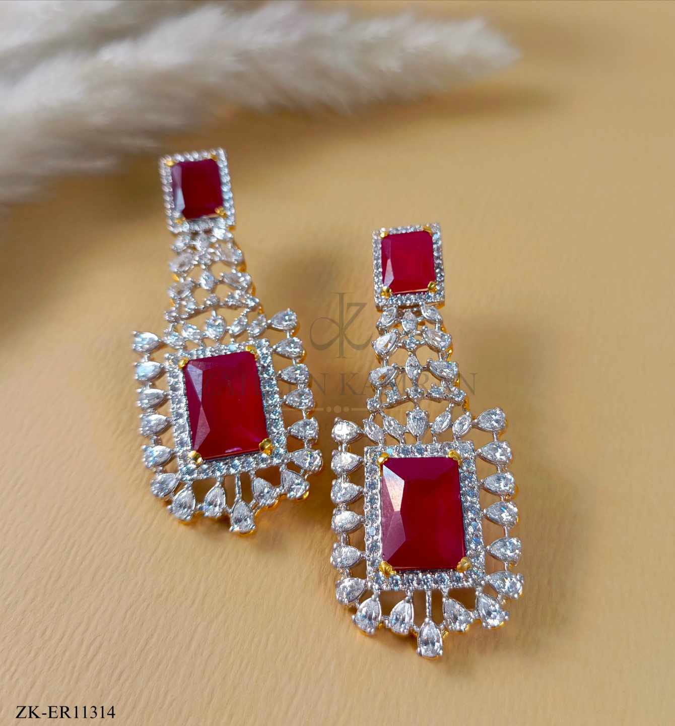 RUBY EARRINGS