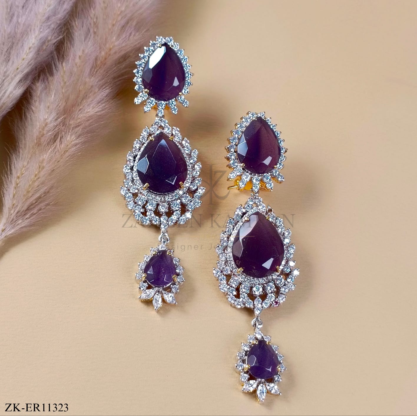AMETHYST EARRINGS