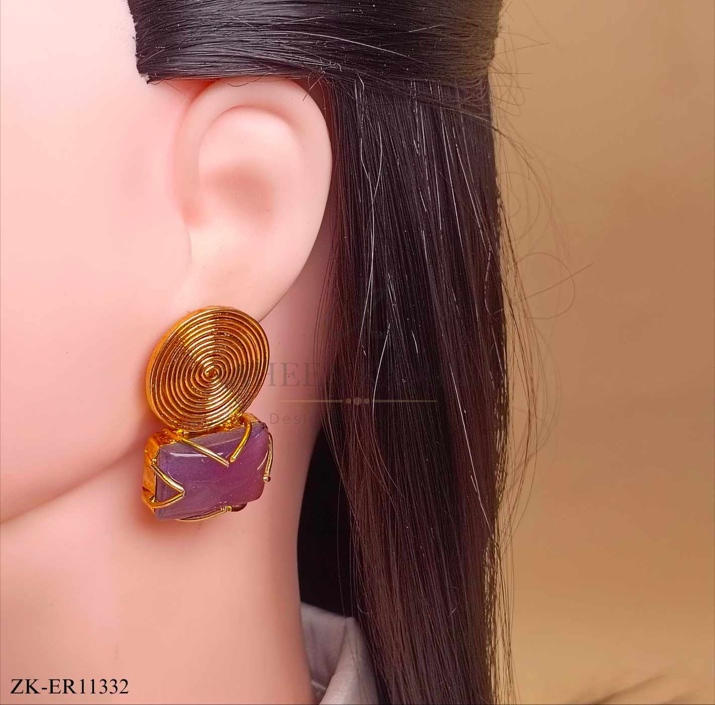 AMETHYST EARRINGS