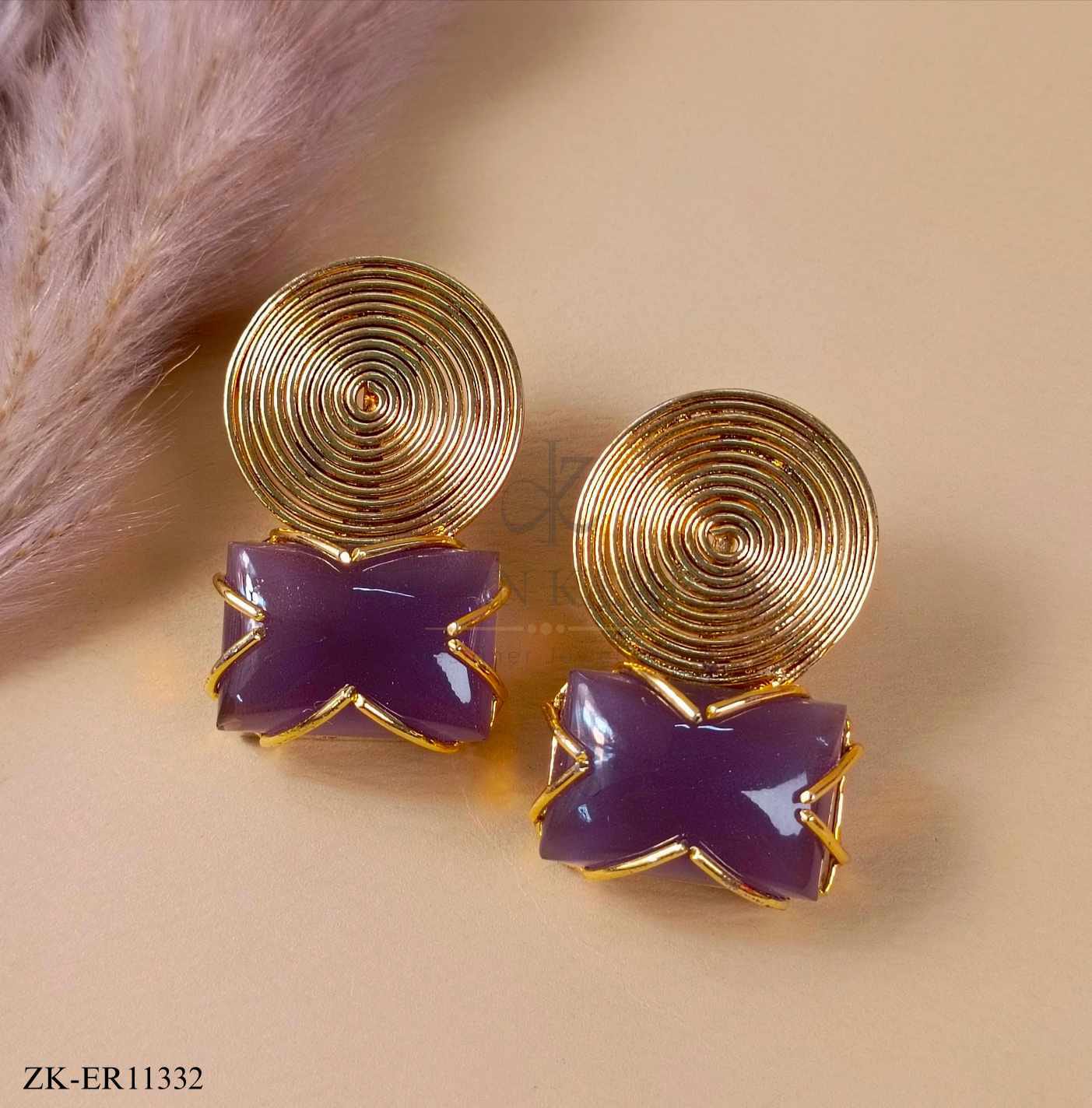 AMETHYST EARRINGS