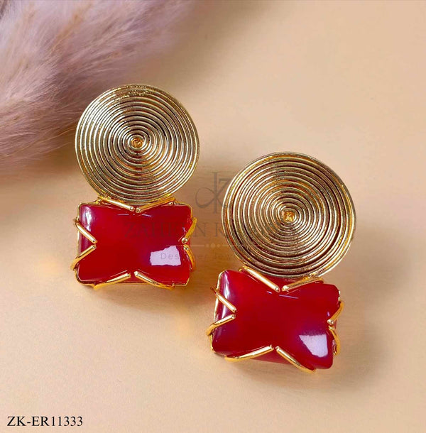 GARNET EARRINGS