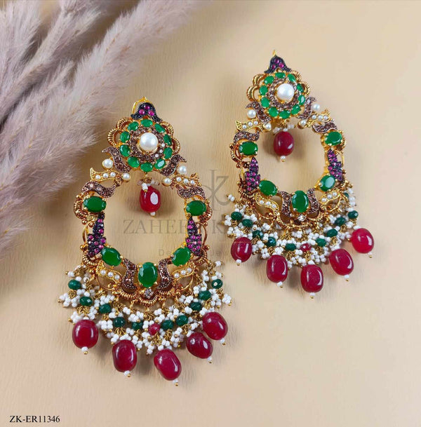 GARNET EARRINGS