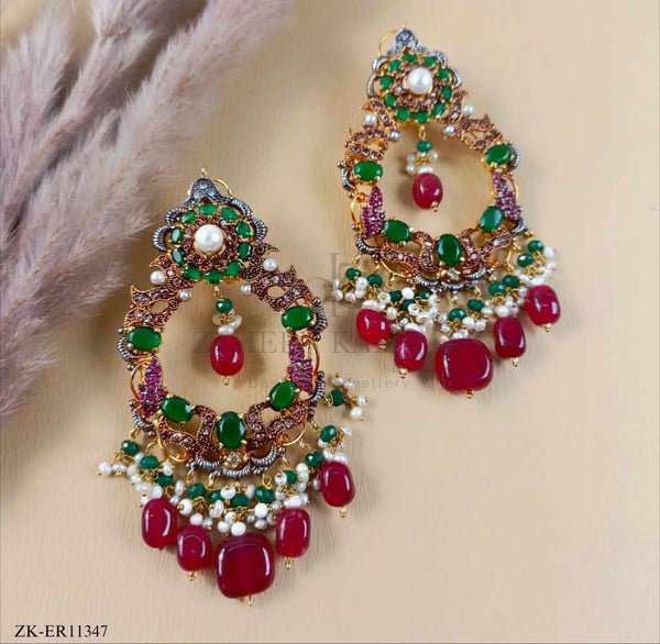 GARNET EARRINGS