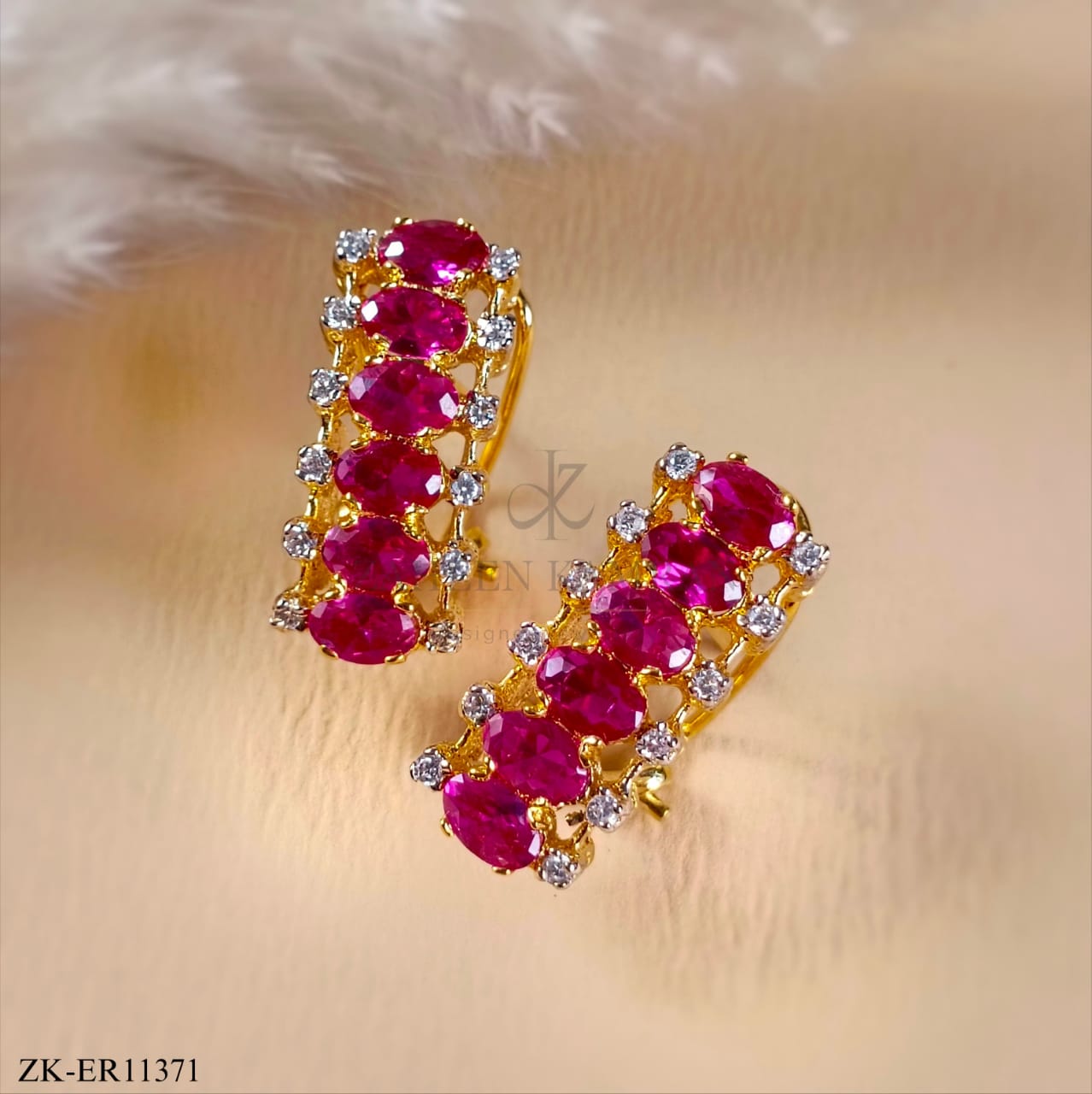 RUBY EARRINGS