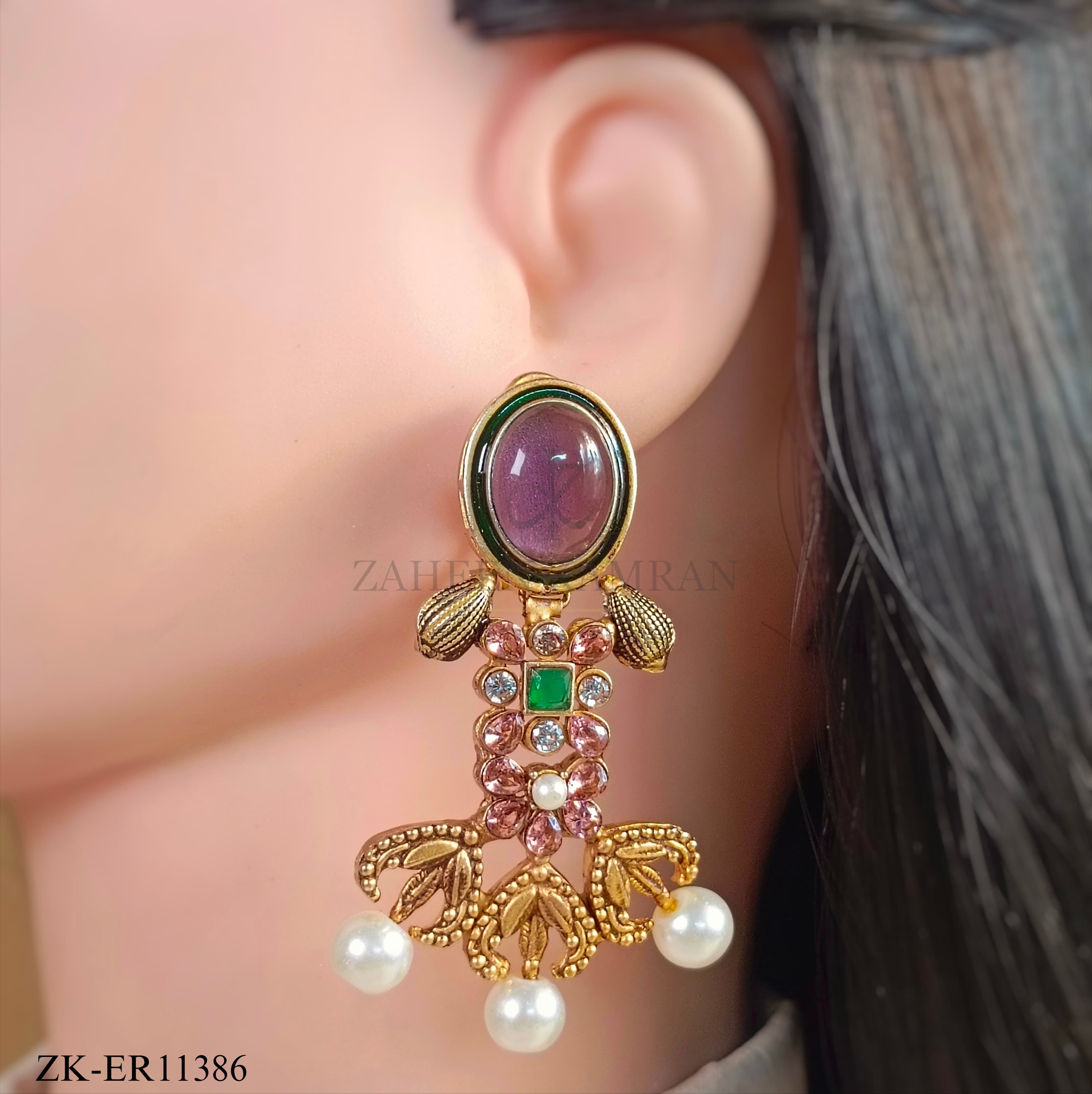 AMETHYST EARRINGS