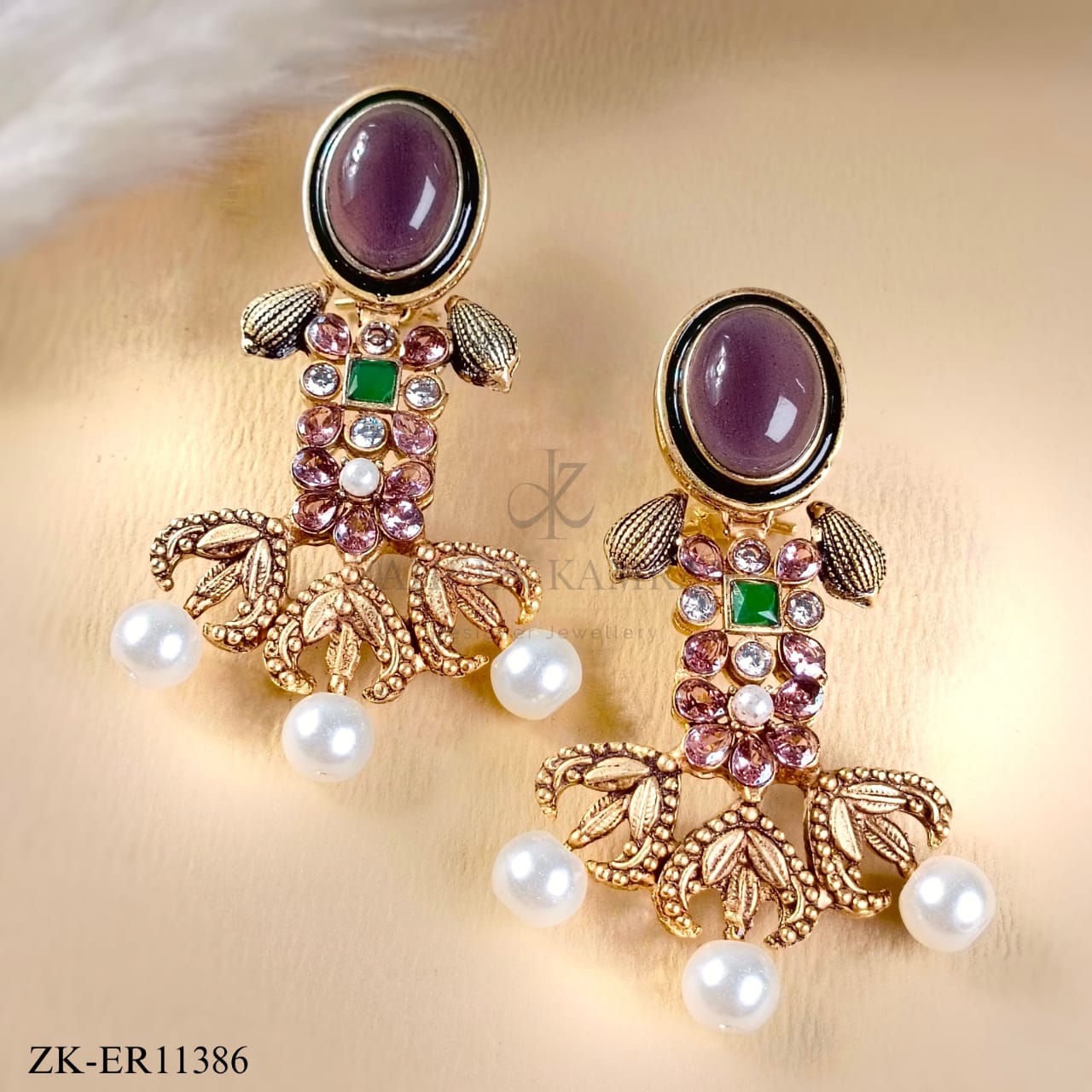 AMETHYST EARRINGS