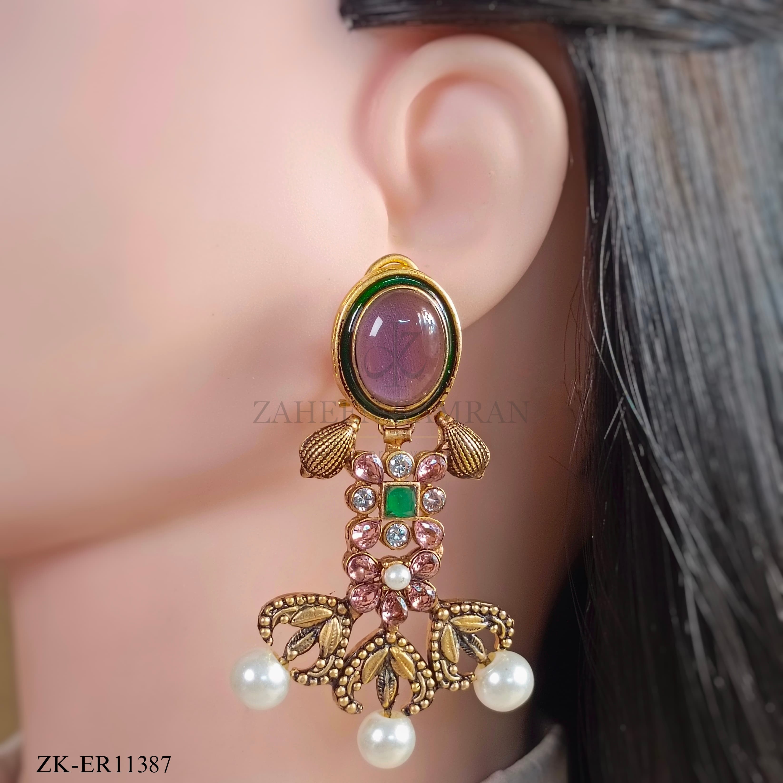 AMETHYST EARRINGS