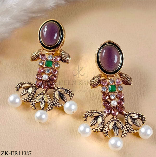 AMETHYST EARRINGS