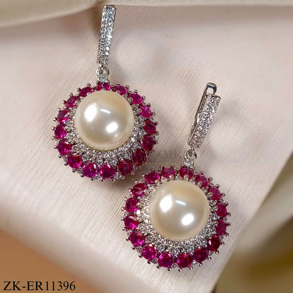 RUBY PEARLS EARRINGS