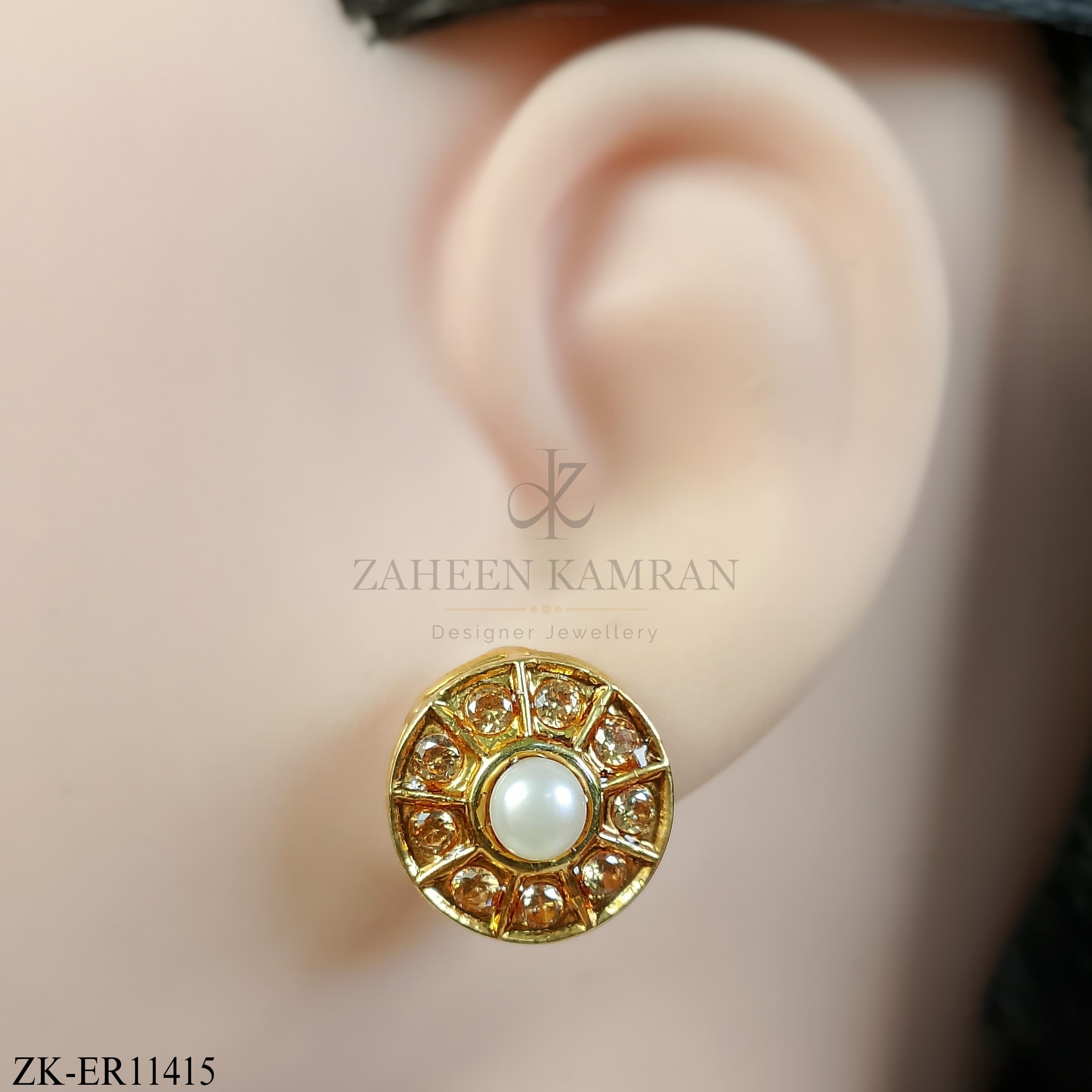 CHAMPAGNE EARRINGS