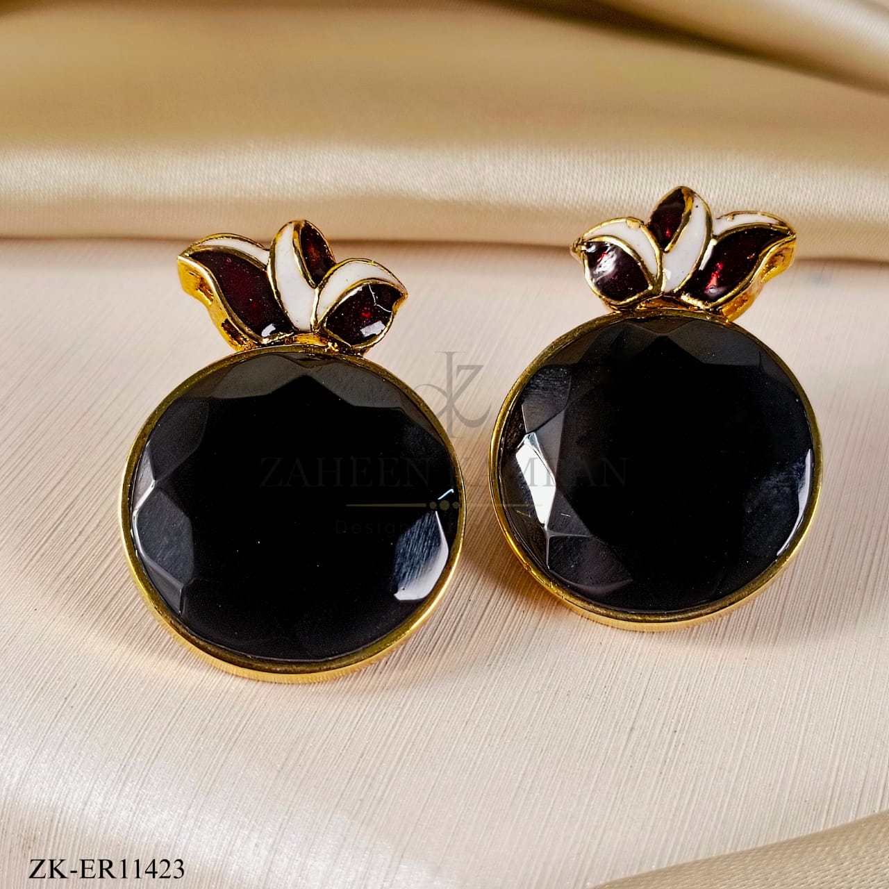 BLACK ONYX EARRINGS