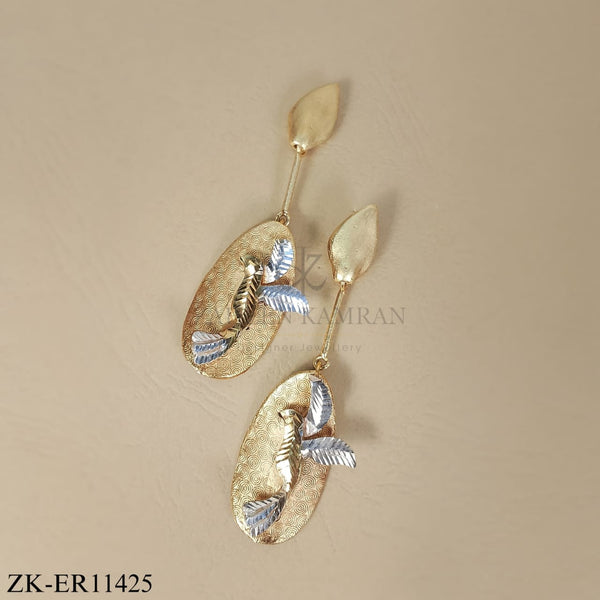 925 GOLDEN EARRINGS