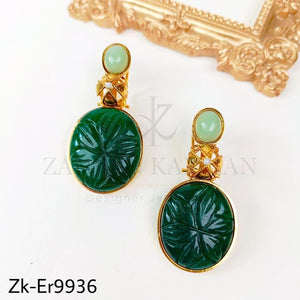 OVAL STYLE EARRINGS