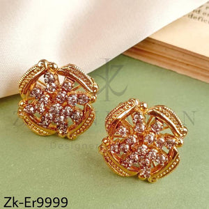 ANTIQUE ZIRCONIA EARRINGS