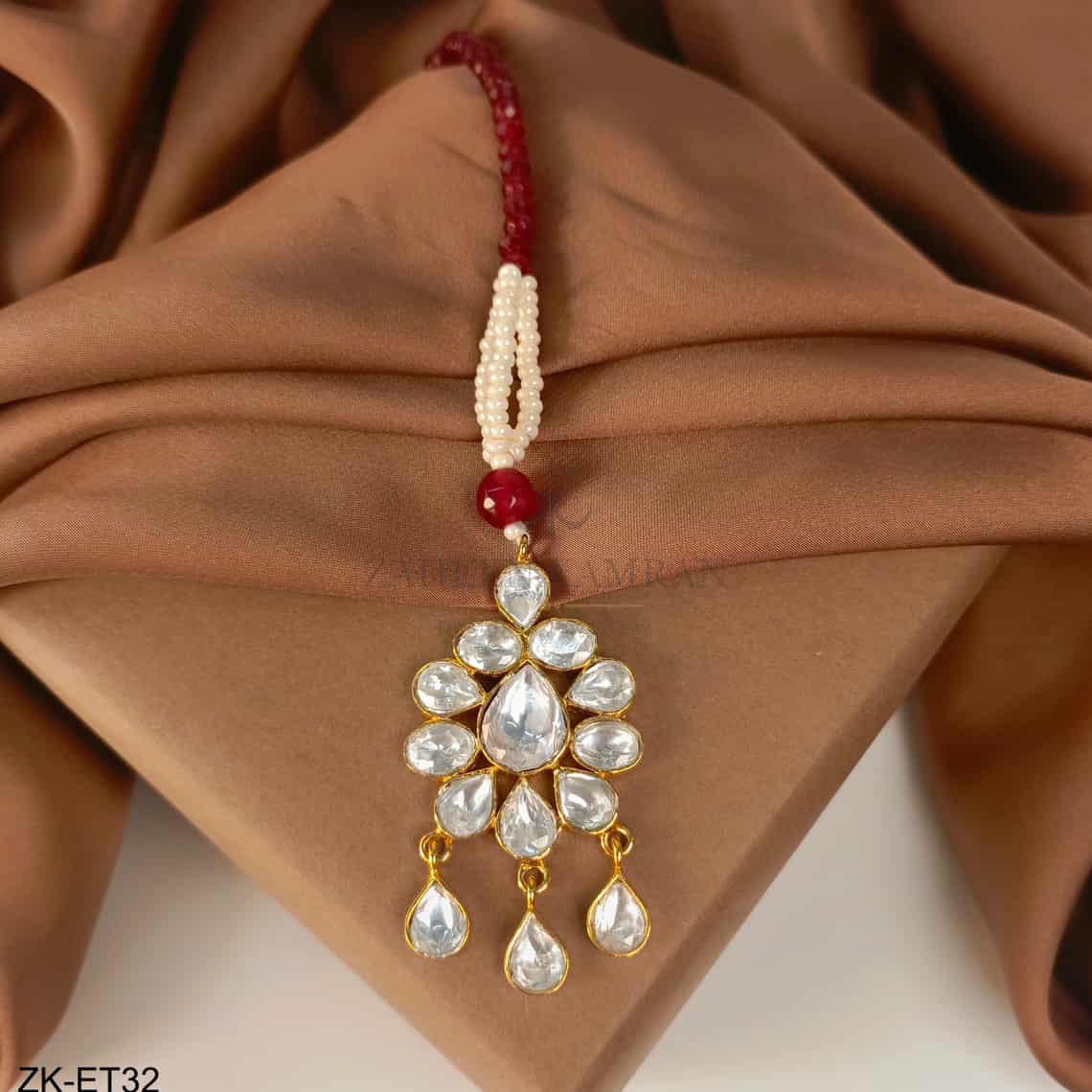 SHEESH EARRINGS AND TIKKA