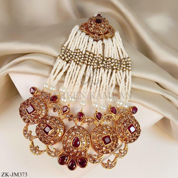 GARNET BRIDAL JHUMMAR